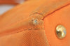 Authentic PRADA Canapa M Vintage Canvas Tote Hand Bag Orange 2457I