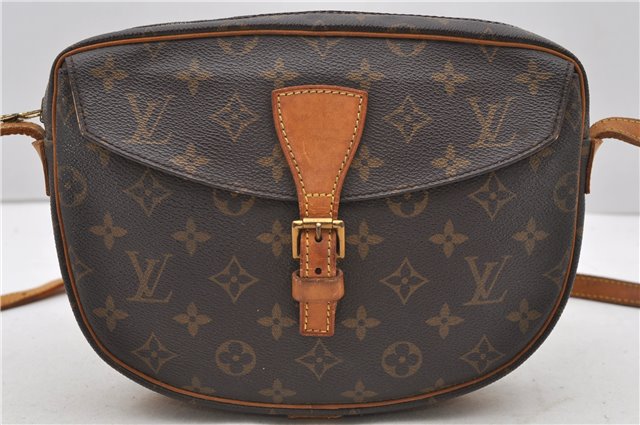 Auth Louis Vuitton Monogram Jeune Fille MM Shoulder Cross Bag M51226 LV 2458D