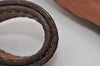 Authentic MIU MIU Vintage Leather Shoulder Tote Bag Brown 2459I