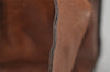 Authentic MIU MIU Vintage Leather Shoulder Tote Bag Brown 2459I