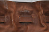 Authentic MIU MIU Vintage Leather Shoulder Tote Bag Brown 2459I