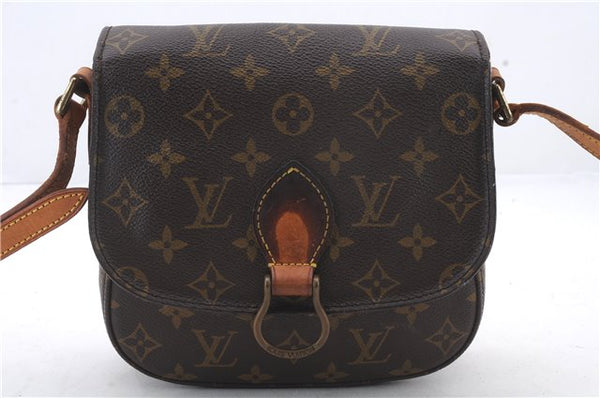 Auth Louis Vuitton Monogram Saint Cloud MM Shoulder Cross Bag M51243 LV 2460D