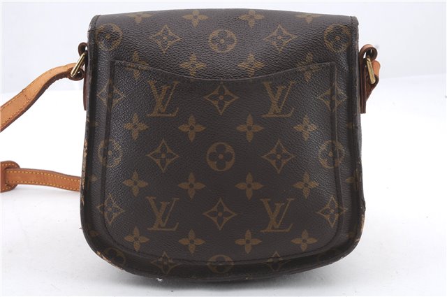 Auth Louis Vuitton Monogram Saint Cloud MM Shoulder Cross Bag M51243 LV 2460D
