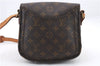 Auth Louis Vuitton Monogram Saint Cloud MM Shoulder Cross Bag M51243 LV 2460D