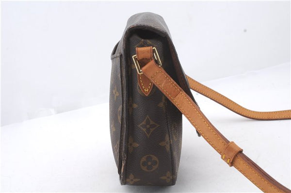 Auth Louis Vuitton Monogram Saint Cloud MM Shoulder Cross Bag M51243 LV 2460D