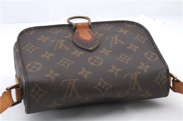 Auth Louis Vuitton Monogram Saint Cloud MM Shoulder Cross Bag M51243 LV 2460D