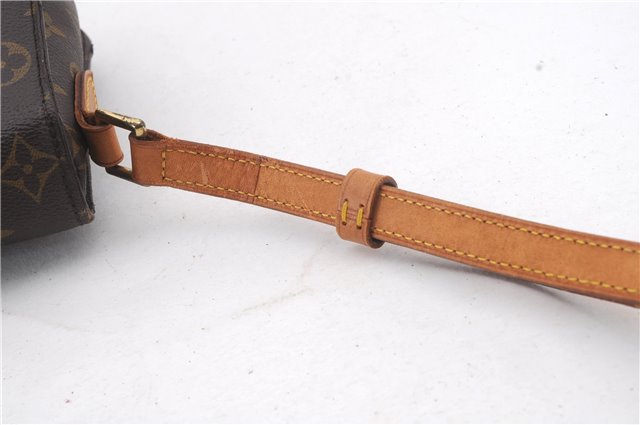 Auth Louis Vuitton Monogram Saint Cloud MM Shoulder Cross Bag M51243 LV 2460D