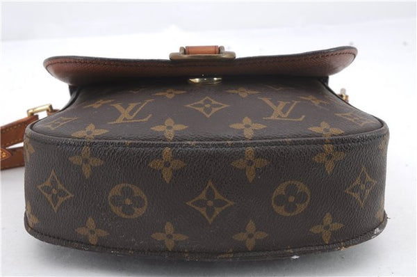 Auth Louis Vuitton Monogram Saint Cloud MM Shoulder Cross Bag M51243 LV 2460D