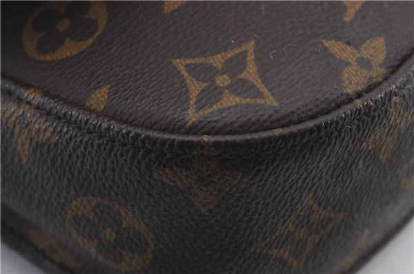 Auth Louis Vuitton Monogram Saint Cloud MM Shoulder Cross Bag M51243 LV 2460D