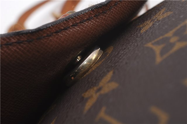 Auth Louis Vuitton Monogram Saint Cloud MM Shoulder Cross Bag M51243 LV 2460D