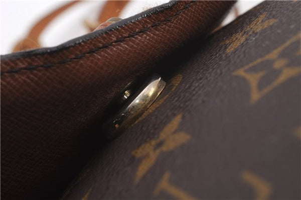 Auth Louis Vuitton Monogram Saint Cloud MM Shoulder Cross Bag M51243 LV 2460D