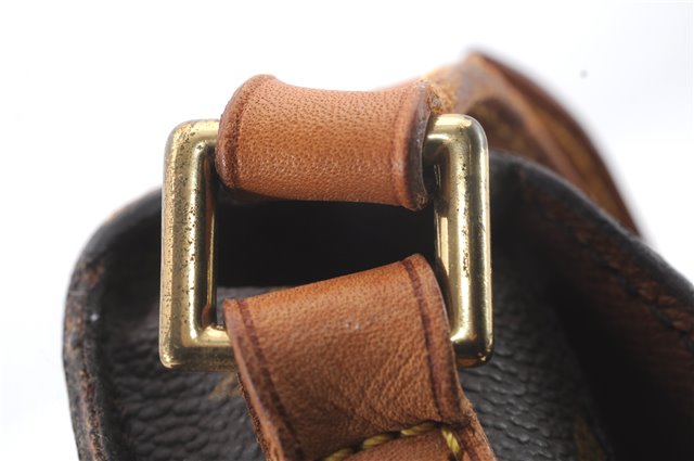 Auth Louis Vuitton Monogram Saint Cloud MM Shoulder Cross Bag M51243 LV 2460D