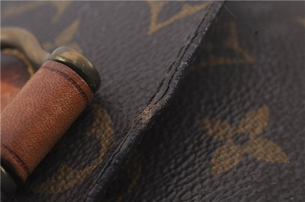 Auth Louis Vuitton Monogram Saint Cloud MM Shoulder Cross Bag M51243 LV 2460D