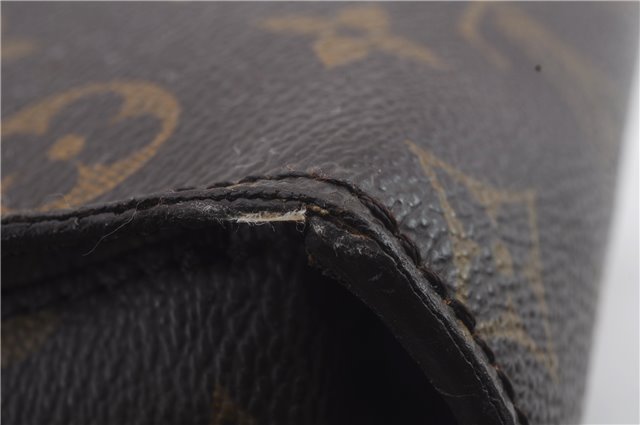 Auth Louis Vuitton Monogram Saint Cloud MM Shoulder Cross Bag M51243 LV 2460D