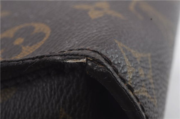 Auth Louis Vuitton Monogram Saint Cloud MM Shoulder Cross Bag M51243 LV 2460D