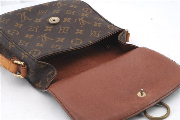 Auth Louis Vuitton Monogram Saint Cloud MM Shoulder Cross Bag M51243 LV 2460D
