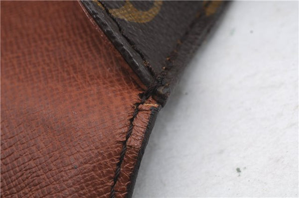 Auth Louis Vuitton Monogram Saint Cloud MM Shoulder Cross Bag M51243 LV 2460D