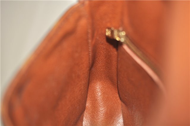 Auth Louis Vuitton Monogram Saint Cloud MM Shoulder Cross Bag M51243 LV 2460D