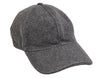 Authentic GUCCI Web Sherry Line Cap Wool Size L Gray 2460I