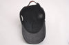 Authentic GUCCI Web Sherry Line Cap Wool Size L Gray 2460I