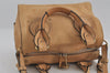 Authentic Chloe Mini Paddington Leather 2Way Shoulder Hand Bag Purse Beige 2462I