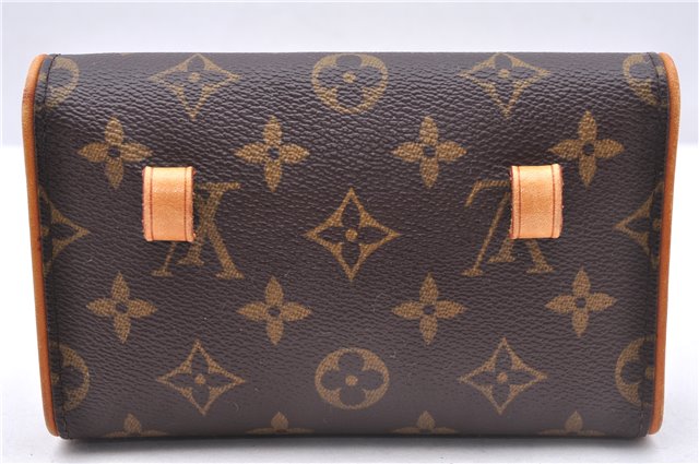 Auth Louis Vuitton Monogram Pochette Florentine Pouch Waist Bag M51855 LV 2463E