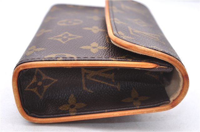 Auth Louis Vuitton Monogram Pochette Florentine Pouch Waist Bag M51855 LV 2463E