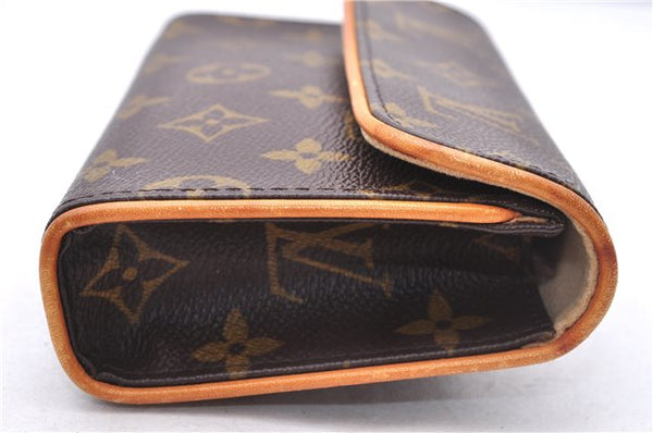 Auth Louis Vuitton Monogram Pochette Florentine Pouch Waist Bag M51855 LV 2463E