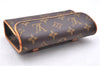Auth Louis Vuitton Monogram Pochette Florentine Pouch Waist Bag M51855 LV 2463E