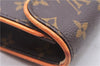 Auth Louis Vuitton Monogram Pochette Florentine Pouch Waist Bag M51855 LV 2463E