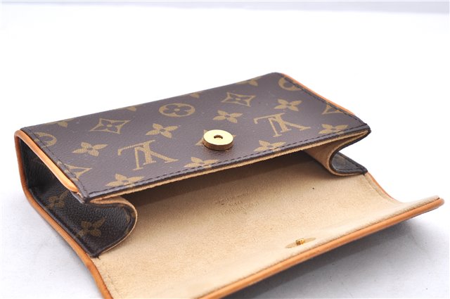 Auth Louis Vuitton Monogram Pochette Florentine Pouch Waist Bag M51855 LV 2463E