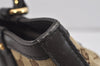 Authentic GUCCI Scarlett Tote Hand Bag GG Canvas Leather 269953 Brown 2466I