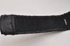 Authentic GUCCI Sherry Line Cap GG Canvas Leather Size XS Black 2467I