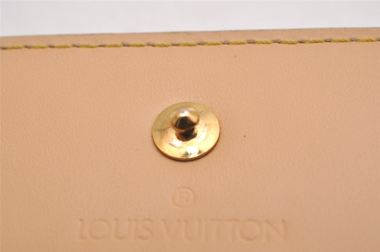 Louis Vuitton Monogram Multicolor Porte Monnaie Billet Carte Credit Black 2468I