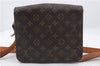 Auth Louis Vuitton Monogram Cartouchiere MM Shoulder Bag M51253 LV Junk 2469D