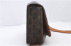 Auth Louis Vuitton Monogram Cartouchiere MM Shoulder Bag M51253 LV Junk 2469D