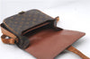 Auth Louis Vuitton Monogram Cartouchiere MM Shoulder Bag M51253 LV Junk 2469D