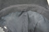 Authentic GUCCI Web Sherry Line Cap Canvas Size L Black 2470I