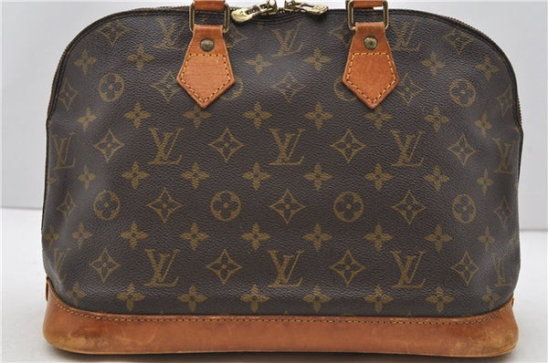 Authentic Louis Vuitton Monogram Alma Hand Bag Purse M51130 LV 2471D