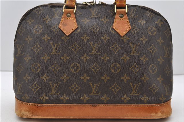 Authentic Louis Vuitton Monogram Alma Hand Bag Purse M51130 LV 2471D