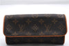 Authentic Louis Vuitton Monogram Pochette Twin PM Shoulder Bag M51854 LV 2471E