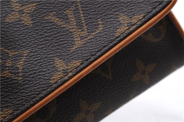 Authentic Louis Vuitton Monogram Pochette Twin PM Shoulder Bag M51854 LV 2471E