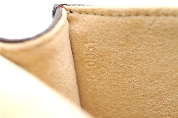 Authentic Louis Vuitton Monogram Pochette Twin PM Shoulder Bag M51854 LV 2471E