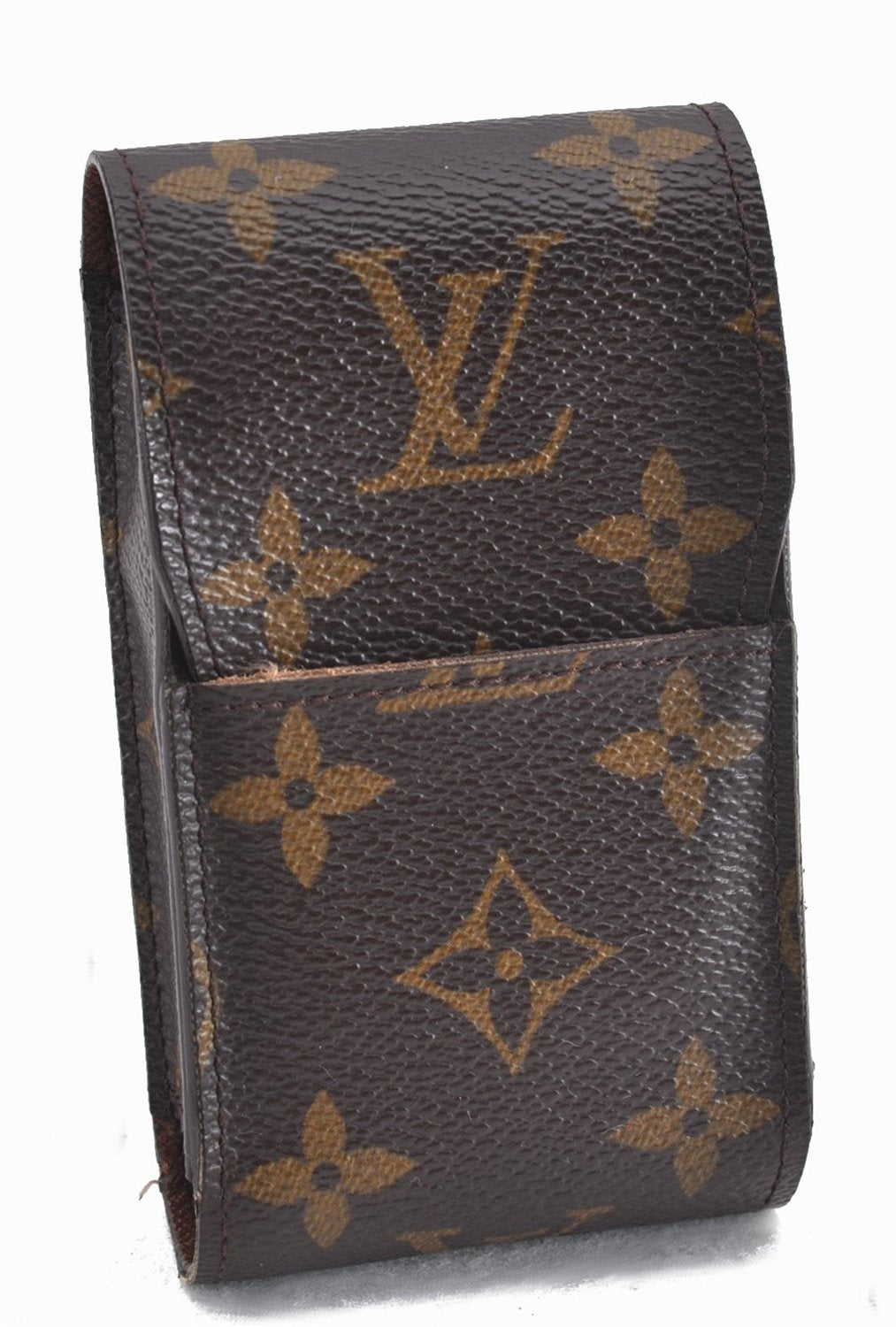 Authentic Louis Vuitton Monogram Etui Cigarette Case M63024 LV 2472F