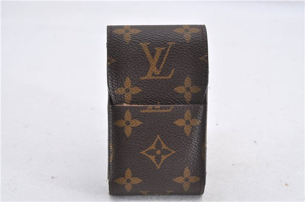 Authentic Louis Vuitton Monogram Etui Cigarette Case M63024 LV 2472F