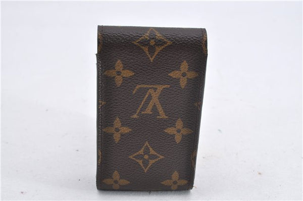 Authentic Louis Vuitton Monogram Etui Cigarette Case M63024 LV 2472F