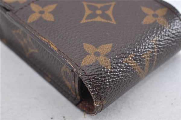 Authentic Louis Vuitton Monogram Etui Cigarette Case M63024 LV 2472F