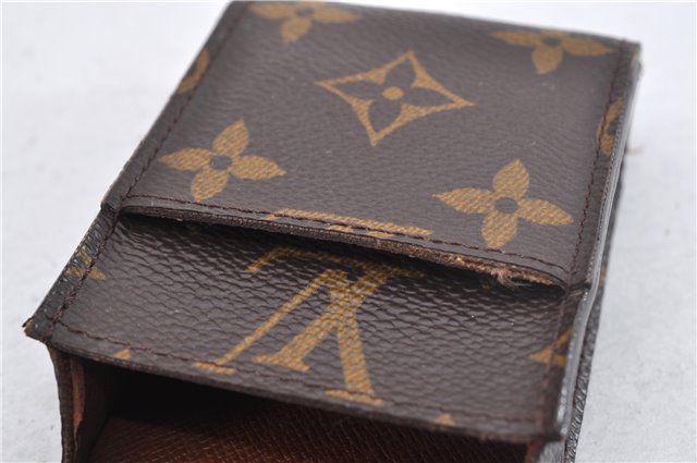 Authentic Louis Vuitton Monogram Etui Cigarette Case M63024 LV 2472F