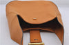 Authentic CELINE Vintage Shoulder Hand Bag Leather Yellow 2473D