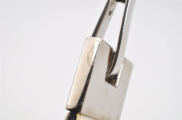 Authentic GUCCI Shoulder Hand Bag Purse Canvas Leather 0013812 Black 2474I